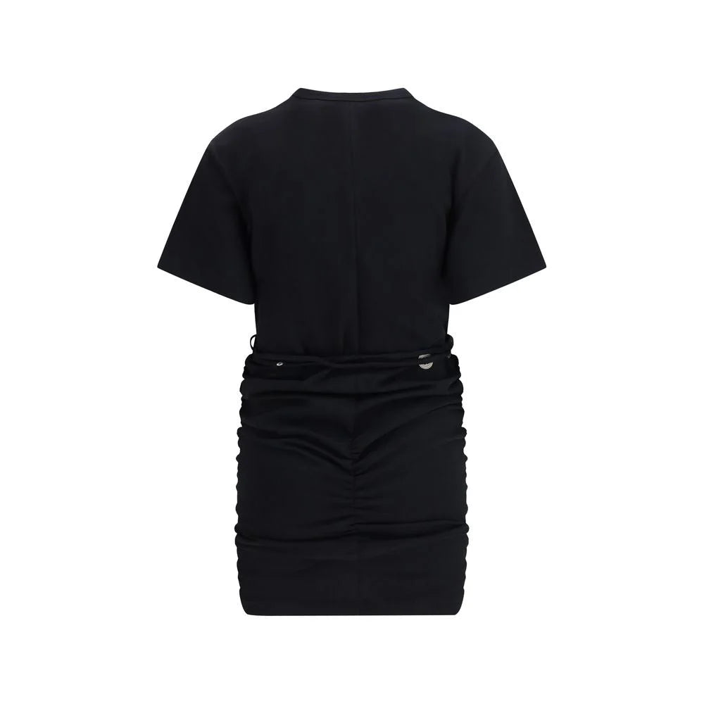 PINKO Black Cotton Casual Dress - S