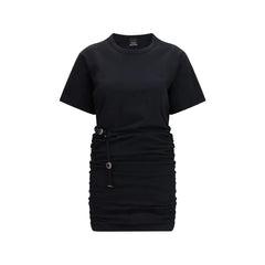 PINKO Black Cotton Casual Dress - S