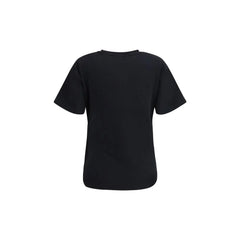PINKO Black Cotton T-Shirt