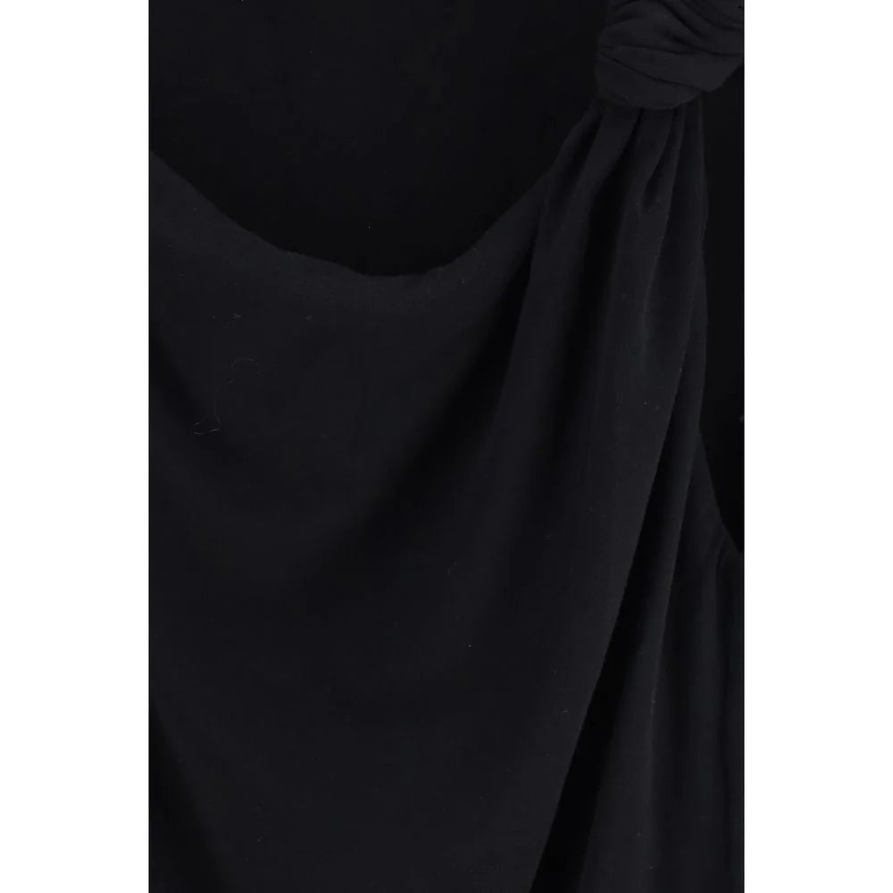 PINKO Black Cotton Top