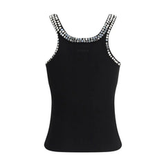 PINKO Black Cotton Top