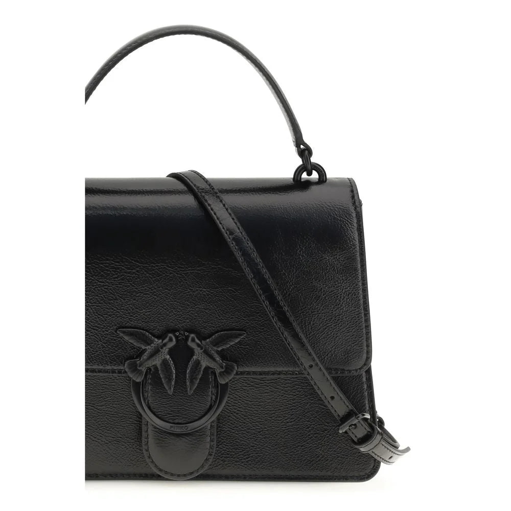 PINKO Schwarz Lamm Ovis Aries Aries Handtasche - Umtauschbare Taschen