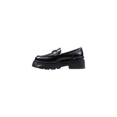 PINKO Black Leather Platform Pumps - EU41/US11