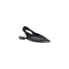 PINKO Black Leather Sandal - EU36/US6