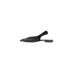 PINKO Black Leather Sandal - Sandals