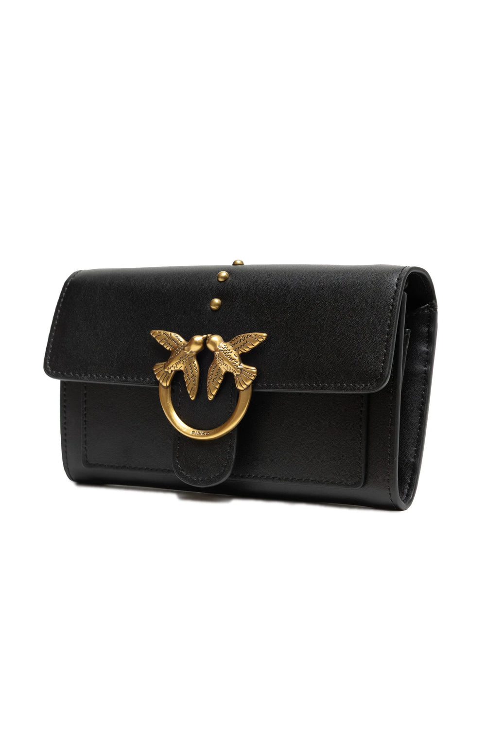 PINKO Black Mini Love Bag One Simply - Shoulder Bags