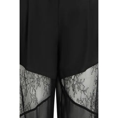 PINKO Black Polyester Casual Pants - IT38 | S
