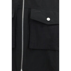 PINKO Black Polyester Shell Jacket