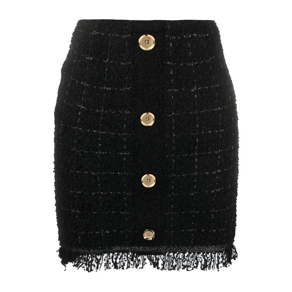 PINKO Black Polyester Skirt - XS