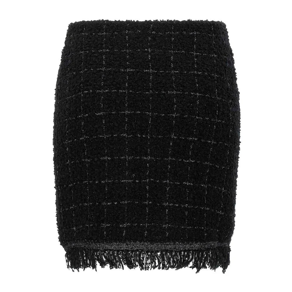 PINKO Black Polyester Skirt - XS