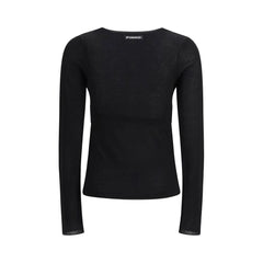 PINKO Black Viscose Sweatshirt