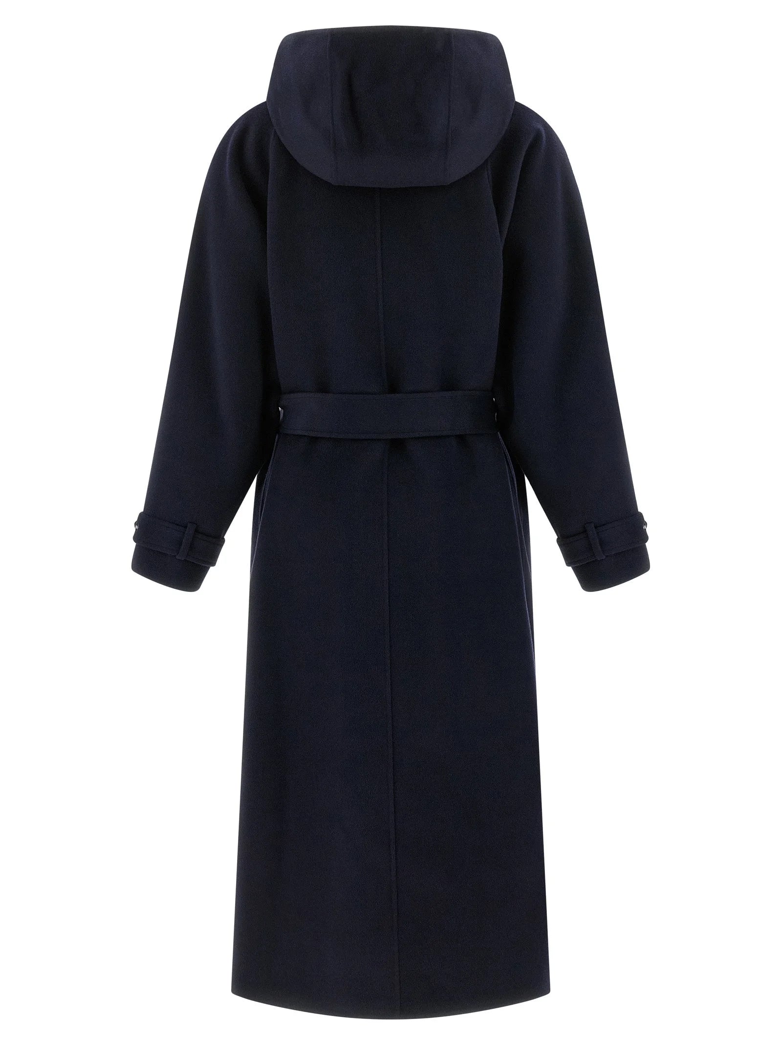 PINKO Blue Polyamide Coat - S