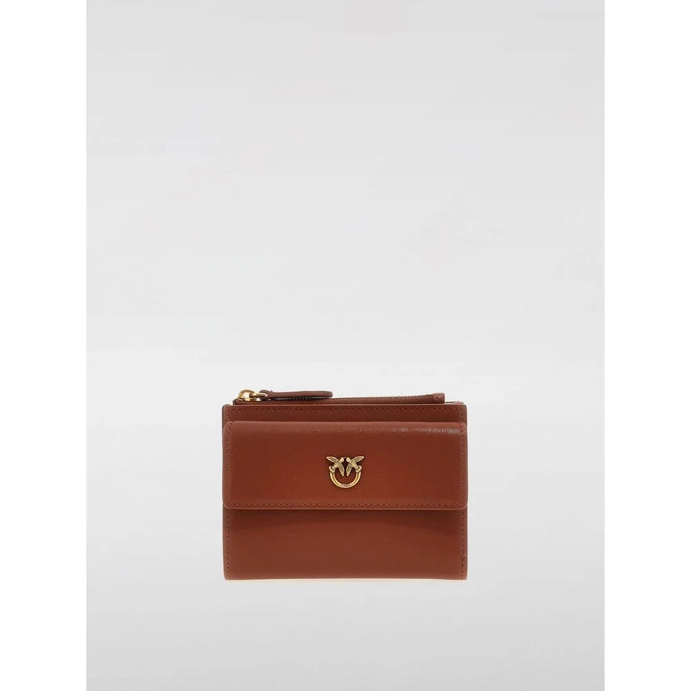 PINKO Brown Leather Leather Wallet