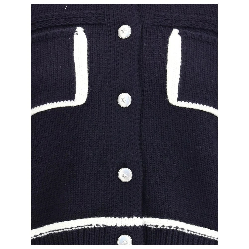 PINKO Cardigan with contrasting profiles - IT40 | M - Cardigans
