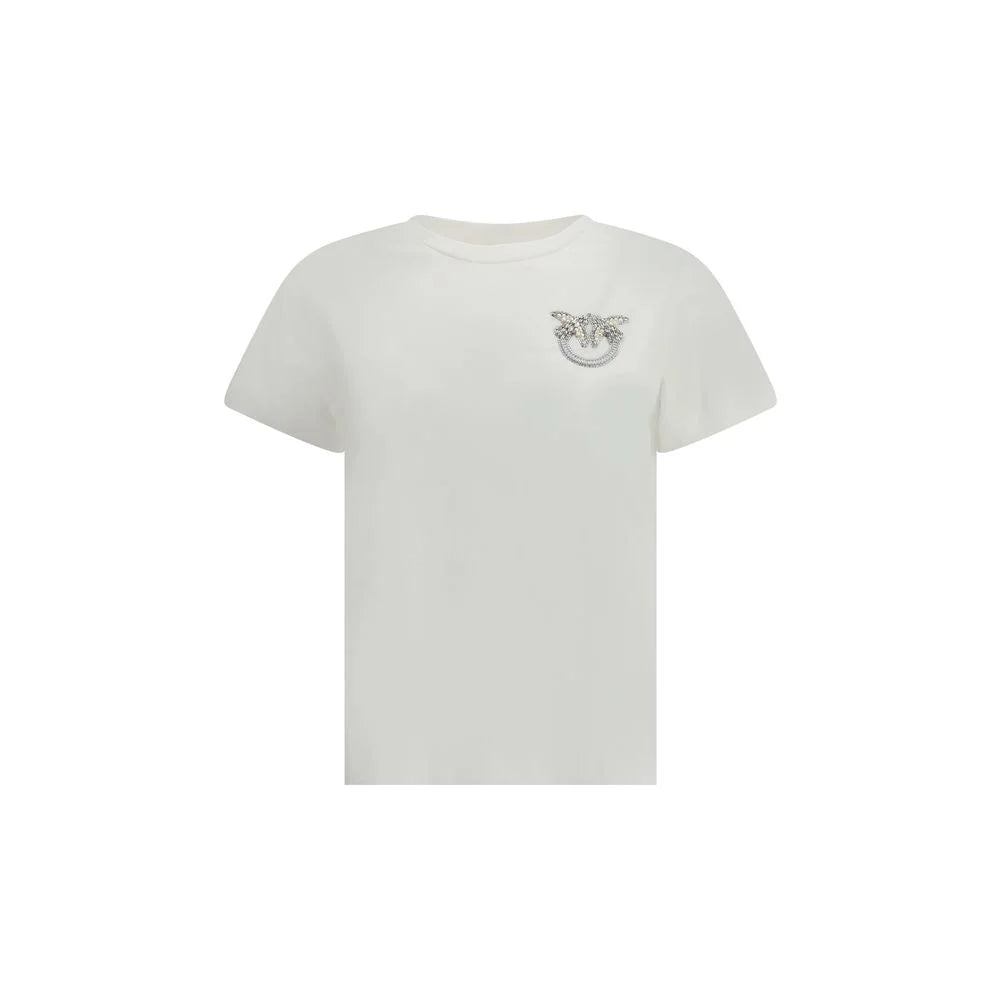 PINKO Eembroidered logo T-Shirt - T-Shirts