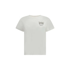 PINKO Eembroidered logo T-Shirt - T-Shirts