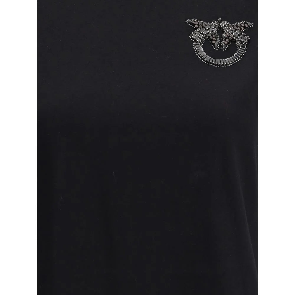 PINKO Eembroidered logo T-Shirt - T-Shirts