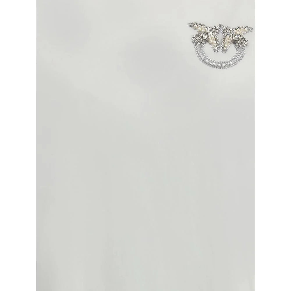 PINKO Eembroidered logo T-Shirt - T-Shirts