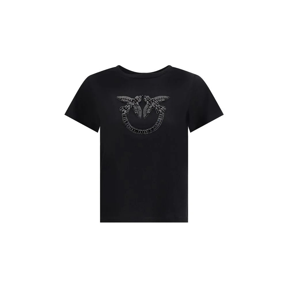 PINKO Embroidered logo T-Shirt - T-Shirts
