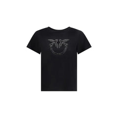 PINKO Embroidered logo T-Shirt - T-Shirts