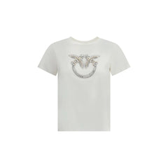 PINKO Embroidered logo T-Shirt - T-Shirts