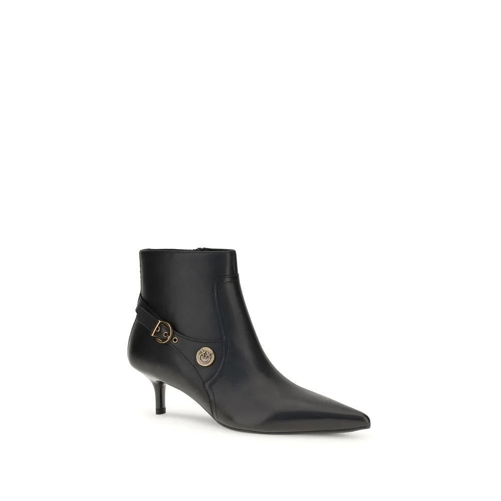 PINKO Leather Ankle Boots - EU40/US10