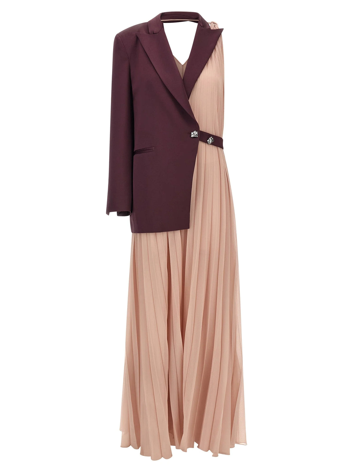 PINKO Multicolor Acetate Long Dress - IT42