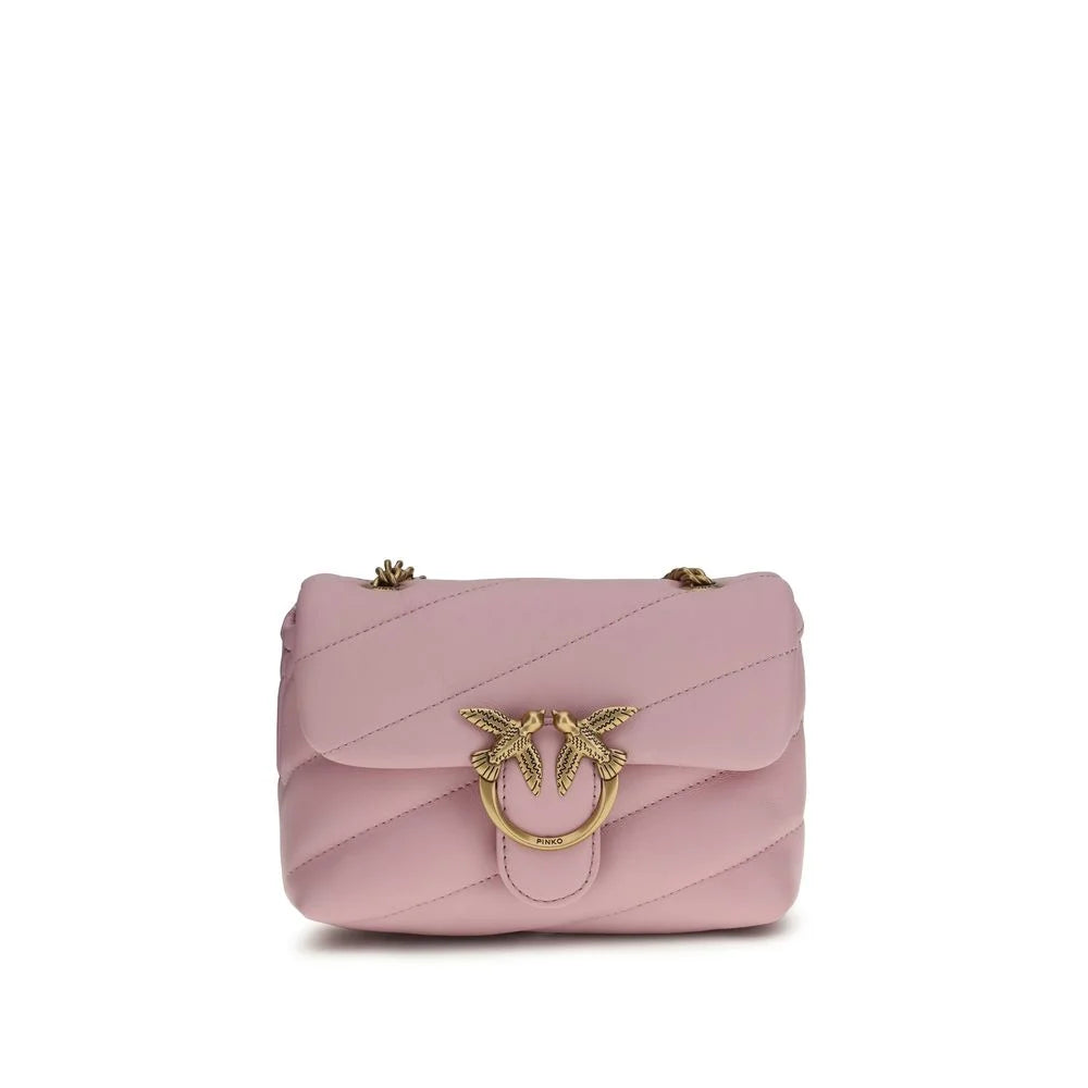 PINKO Multicolor Calf Leather Bos Taurus Shoulder Bag