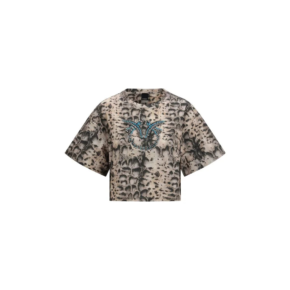 PINKO Multicolor Cotton T-Shirt - XS