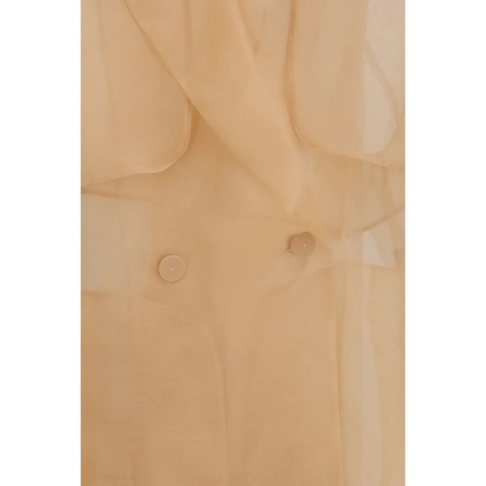 PINKO Multicolor Silk Trench Coat - Trench Coats