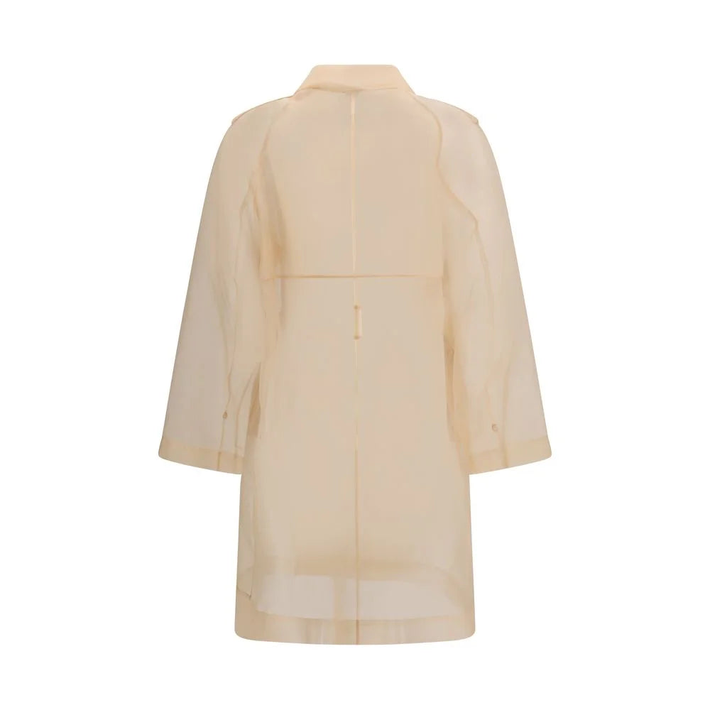 PINKO Multicolor Silk Trench Coat - Trench Coats