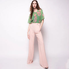 PINKO Pink Polyester Women’s Trouser - IT44|L
