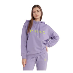 PINKO Purple Cotton Women Sweater - XXL - Hoodies