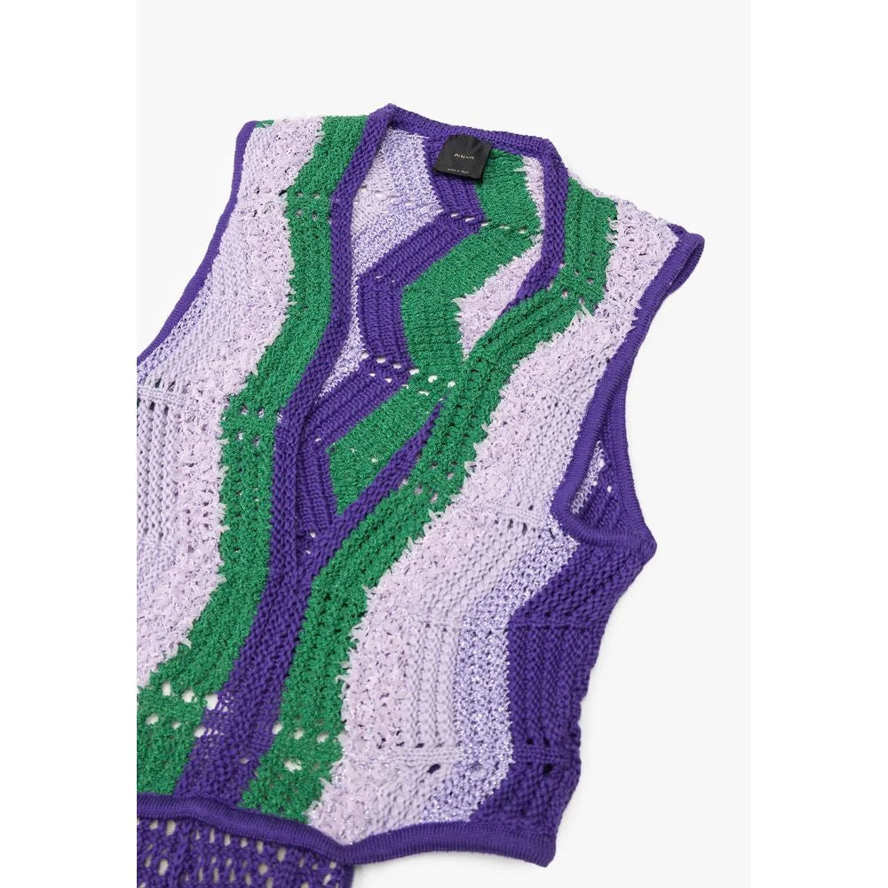 PINKO Purple Polyamide Long Dress - IT42|M