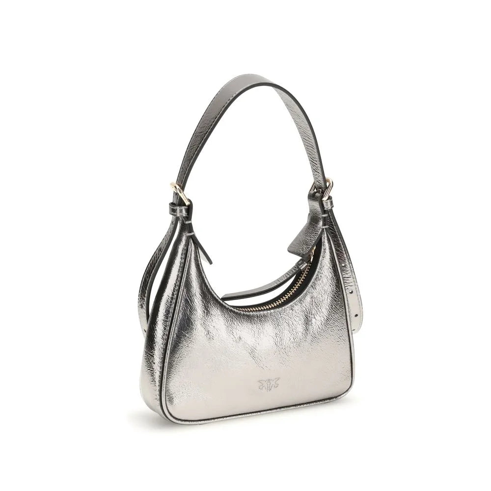 PINKO Silver Lamb Ovis Aries Aries Handbag - Shoulder Bags