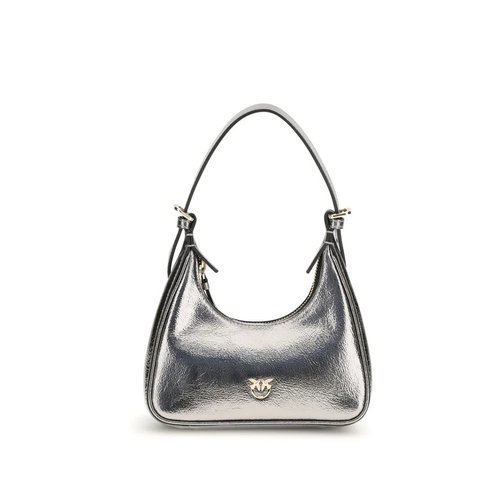 PINKO Silver Lamb Ovis Aries Aries Handbag - Shoulder Bags