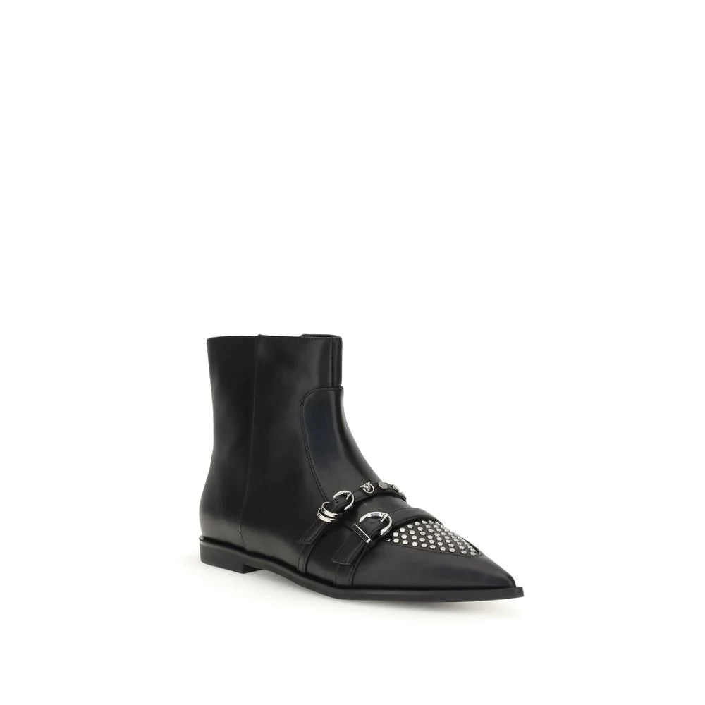 PINKO Studded Ankle Boots - Boots