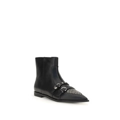 PINKO Studded Ankle Boots - Boots