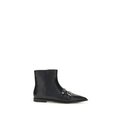 PINKO Studded Ankle Boots - Boots