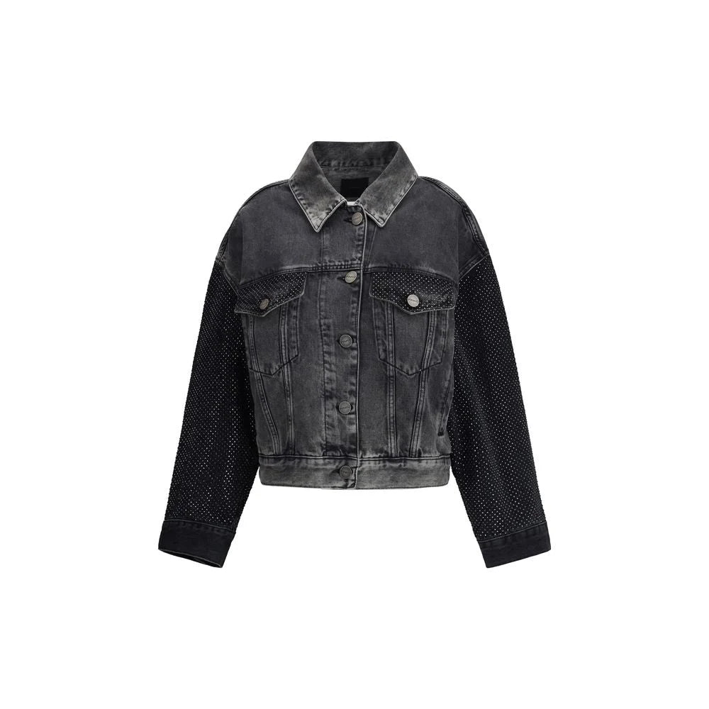 PINKO The Trucker jacket with mini studs - Trucker Jackets