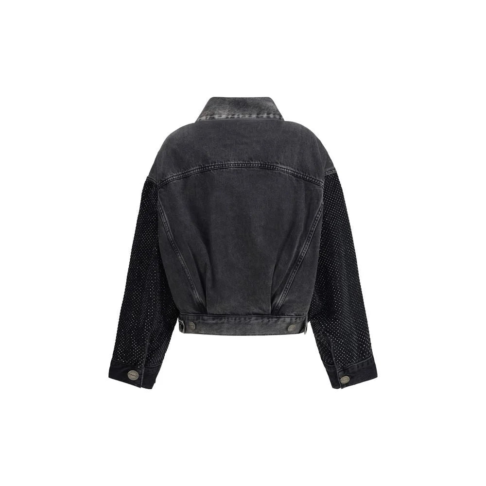 PINKO The Trucker jacket with mini studs - Trucker Jackets