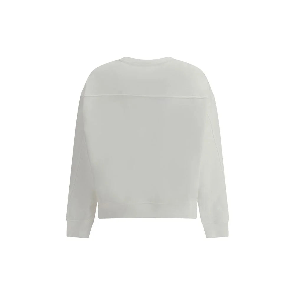 PINKO White Cotton Sweatshirt