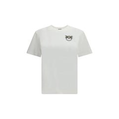 PINKO White Cotton T-Shirt