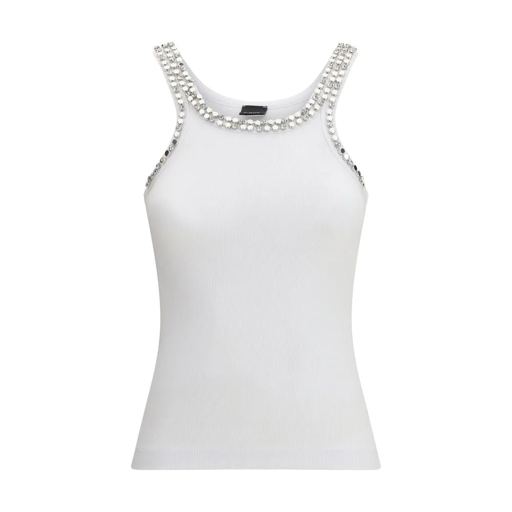 PINKO White Cotton Top