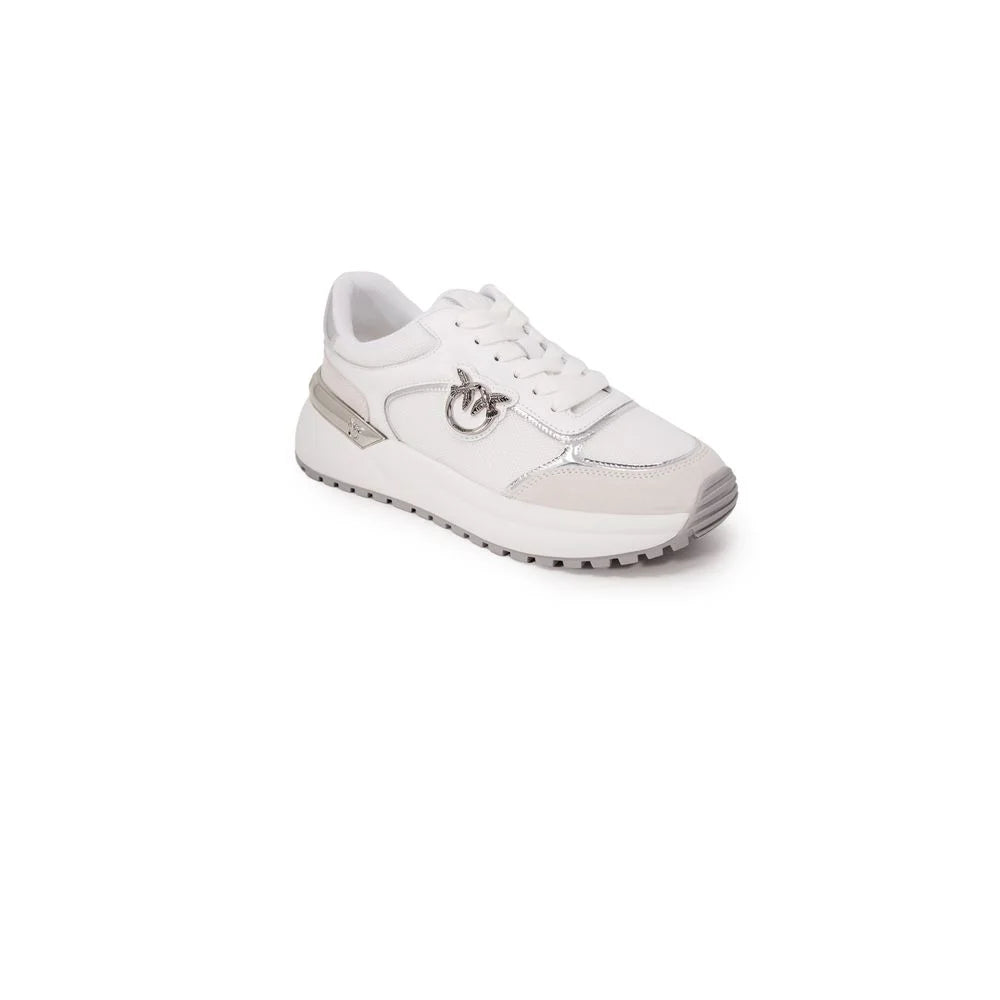 PINKO Vita Läderlåga Sneakers