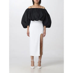PINKO White Polyester Dress - IT42