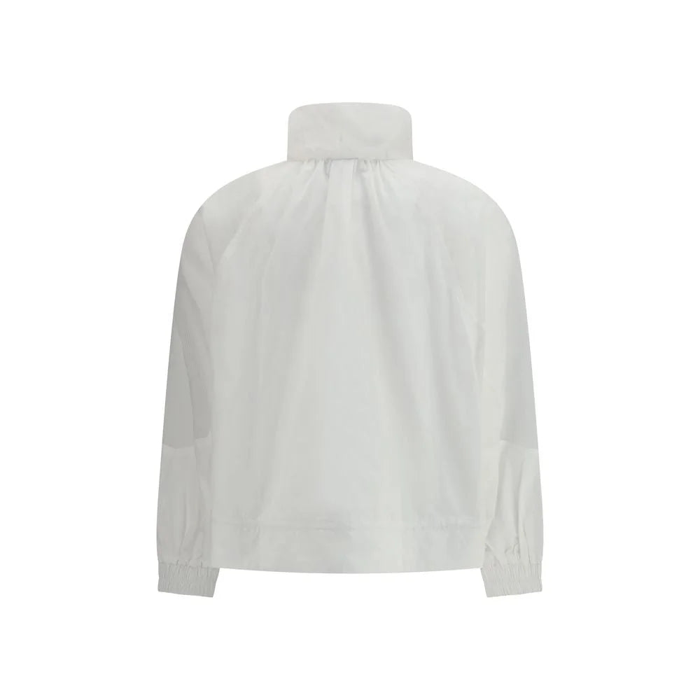 PINKO White Polyester Shell Jacket