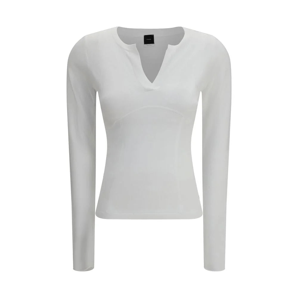 PINKO White Viscose Sweatshirt