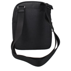 Piquadro Black Fabric Crossbody Bags