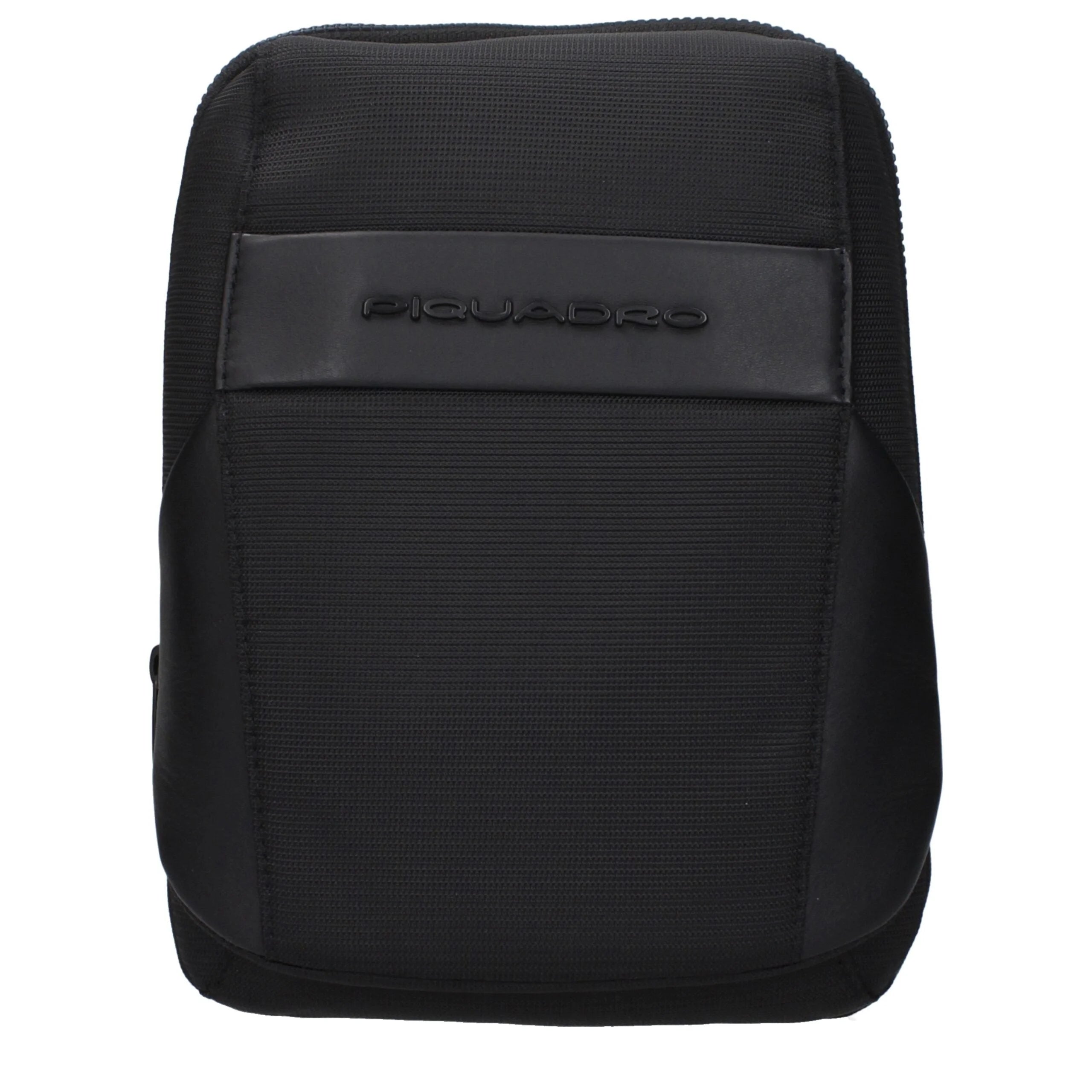 Piquadro Black Fabric Crossbody Bags